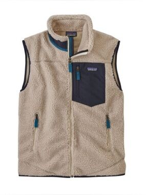 Patagonia Classic Retro-X Tan Fleece Vest